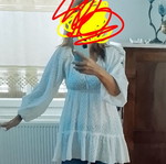 Tunic dress like new, guipure, versatile wear