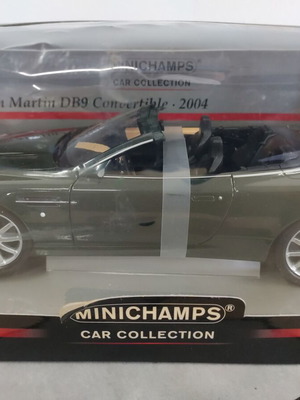 Μεταλλικό μοντέλο Minichamps Aston Martin DB9 Convertible 2004 κλίμακα 1:18 καινούργιο