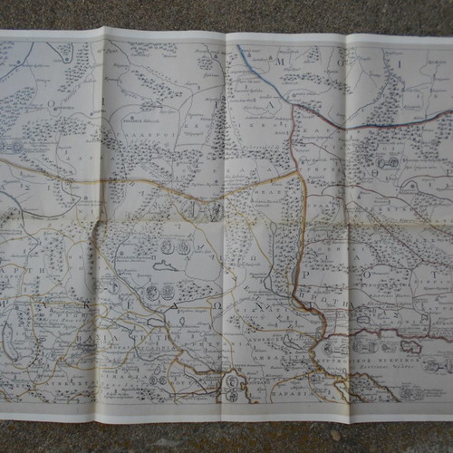 Small set of 12 used maps with the History of Modern Hellenism