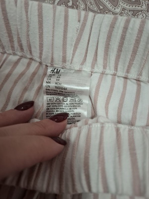 H&M pajama pants like new, thick fabric