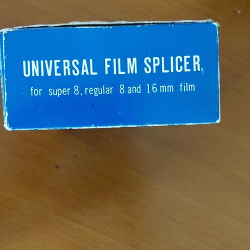 Universal Film Splicer vintage film splicing device