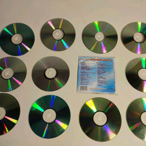 12 music CDs non-original, like new pack