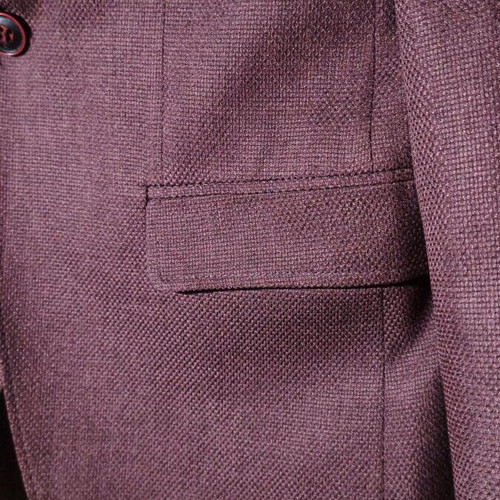 Burgundy men's jacket like new, size 48