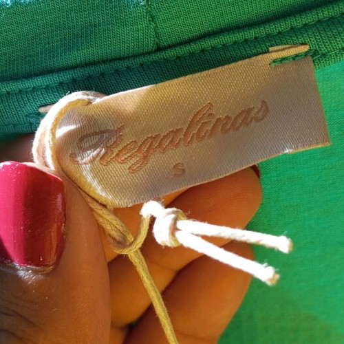 Regalinas women's t-shirt size S green new
