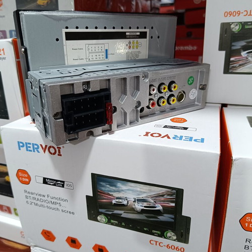 Ηχοσύστημα αυτοκινήτου 6.2'' οθόνη 1DIN CTC-6060 mirror-bluetooth καινούργιο