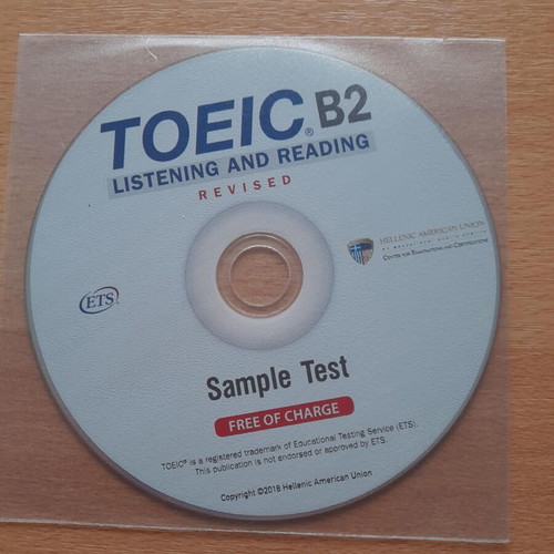 Book The Revised B2 Practice Exams for the TOEIC Test new with CD
