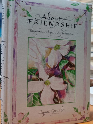 Book About Friendship hardcover in English with dedication
