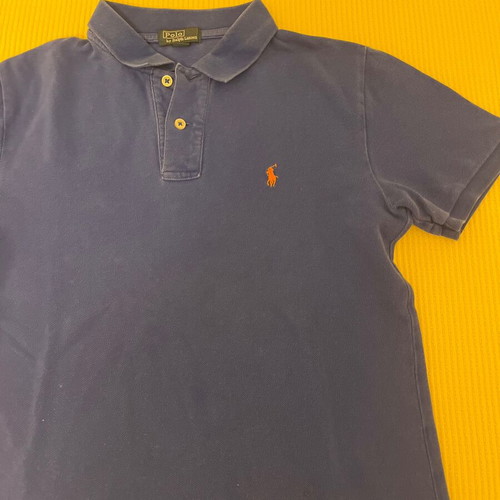 Polo t-shirt for boy 10-12 years used, blue, size 158 cm