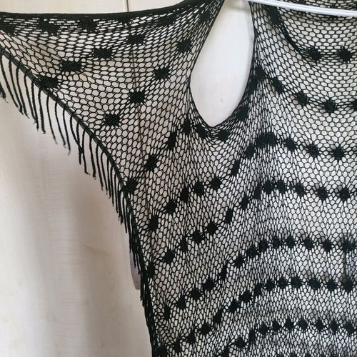 Beachwear black like new, one size