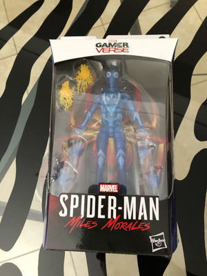 Spider-Man Miles Morales Translucent (Invincible) figure Marvel Legends 6” Gameverse new