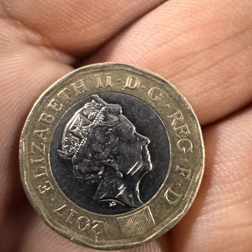 One Pound 2017 coin in excellent condition