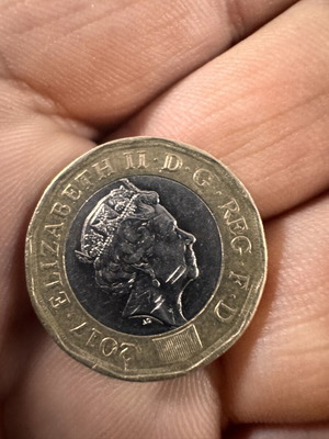 Νόμισμα One Pound 2017 σε άριστη κατάσταση