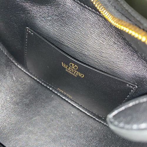 Valentino Garavani Mini Hobo Vlogo shoulder bag new, black