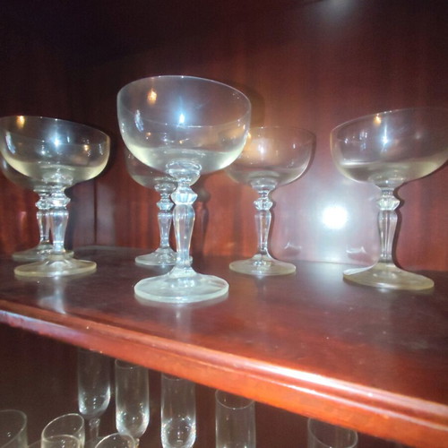 Crystal glasses like new