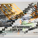 VINTAGE 1992 GERMAN HEAVY ROCKET LAUNCHER TYPE 41 MODEL KIT  TAMIYA ΚΑΙΝΟΥΡΓΙΟ !