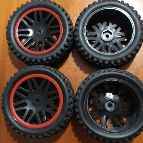 Tire Wheels for Remote Control Cars new 1/10-1/12