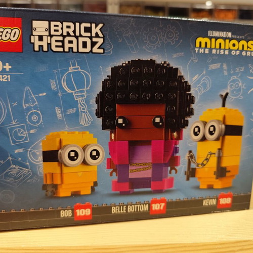 Lego Set Belle Bottom, Kevin & Bob new