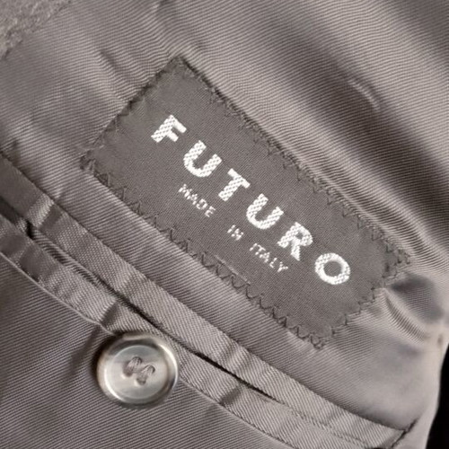 Futuro full suit set made in Italy like new, gray, size M