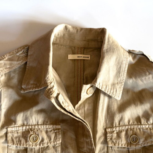 Donna Karan DKNY safari style jacket, green, size M