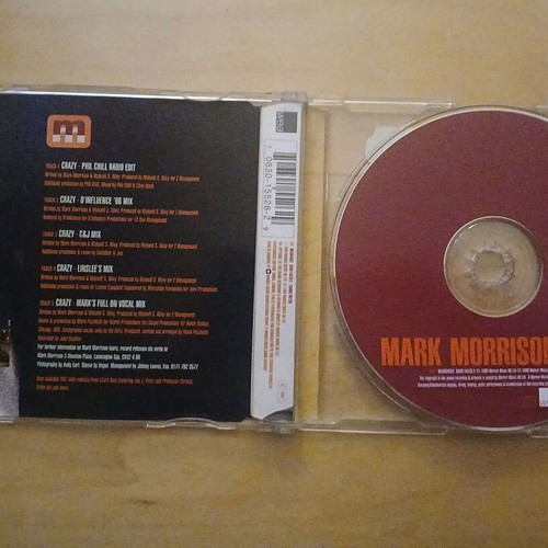 Mark Morrison Crazy CD single used, pop
