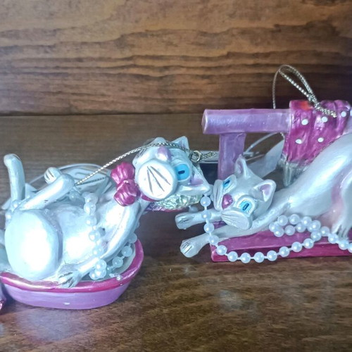 Vintage Trimar Christmas ornaments new, set of 2 pieces