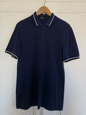Fred Perry polo t-shirt μέγεθος M σαν καινούργιο, μπλε