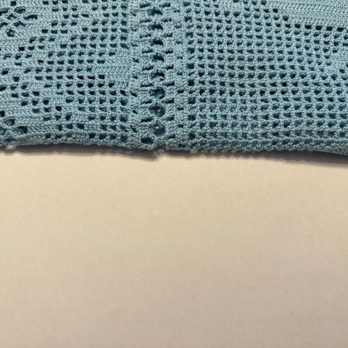 Blue blanket used 231x150cm