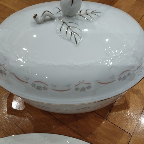 Kaiser Romantica porcelain dinner set, 74 pieces, West Germany