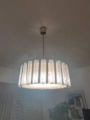 Doria Leuchten Vintage Chandelier Lamp from Germany 1960 used