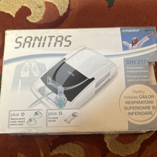 Sanitas inhalator model SHI 21/1 like new