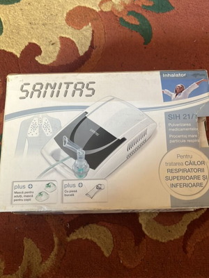 Sanitas inhalator model SHI 21/1 like new