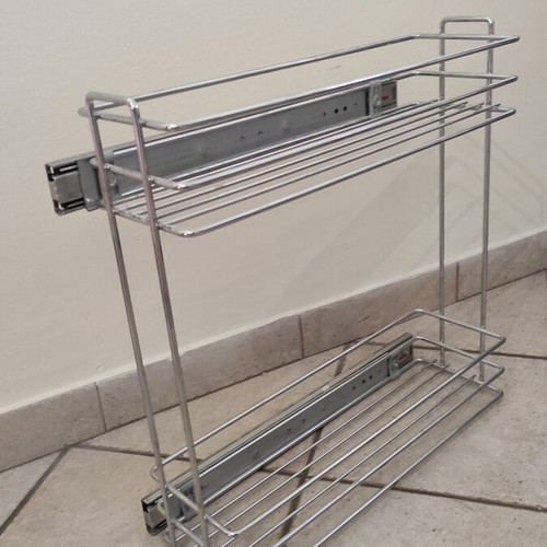 Sliding metal rack like new