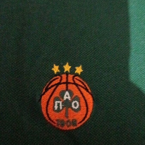 Panathinaikos BC Polo T-shirt like new, size M, cotton