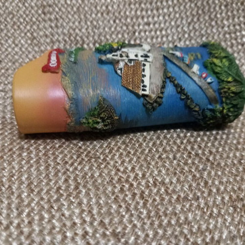 Ceramic lighter case used from Corfu