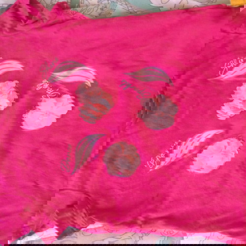 Κοντομάνικο μπλουζάκι ροζ καινούργιο για 4-5 ετών