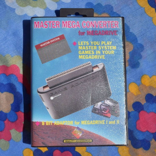 Master Mega Converter for Sega Mega Drive like new