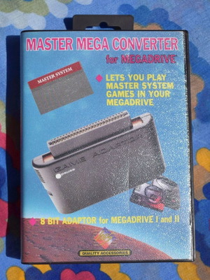 Master Mega Converter for Sega Mega Drive like new