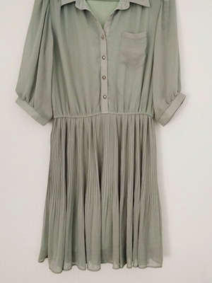 Vintage dress like new, knee-length, pastel veraman