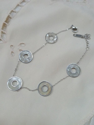 Stainless steel bracelet with extension