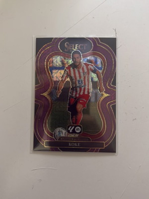 Panini 2025-26 Select La Liga Koke Mezzanine Prizm #124 Atlético Madrid card like new