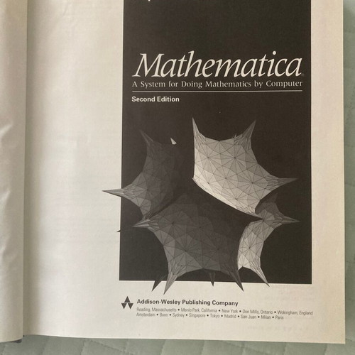 Mathematica by Stephen Wolfram English book like new
