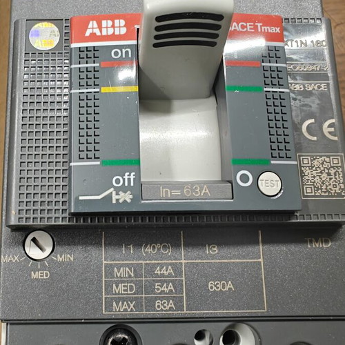 MCCB circuit breaker 63A ABB new