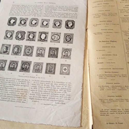 Le Journal de la Jeunesse French magazine 1893 used