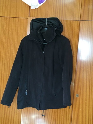 Spring autumn jacket size L like new, black