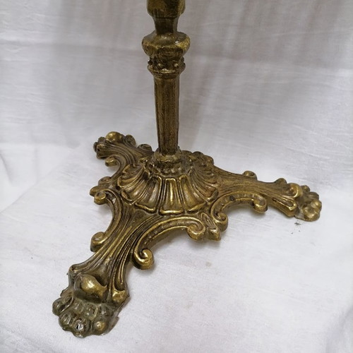 Bronze side table used