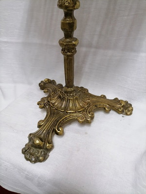 Bronze side table used