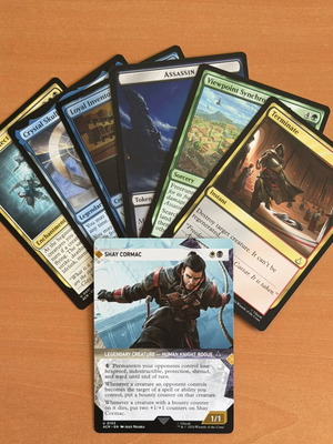 Magic the Gathering Shay Cormac σετ 7 καρτών καινούργιο