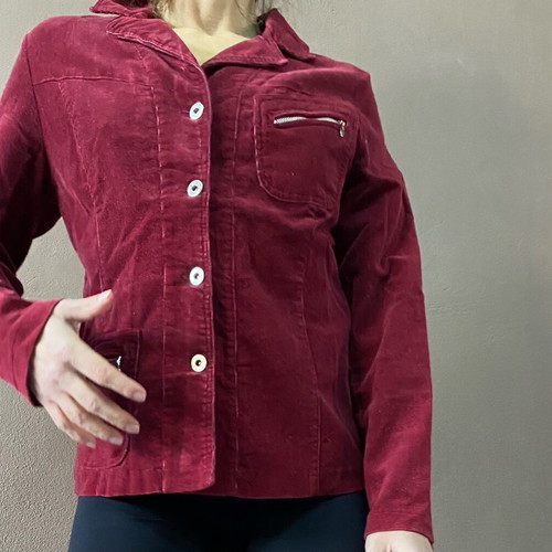 Corduroy jacket used, size S / 36 / 8