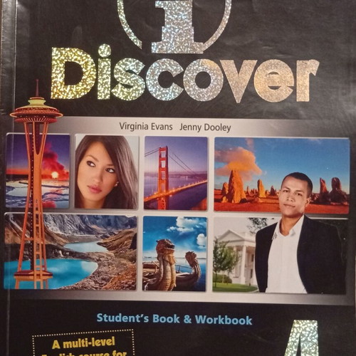 Discover 4 Student's Book & Workbook like new