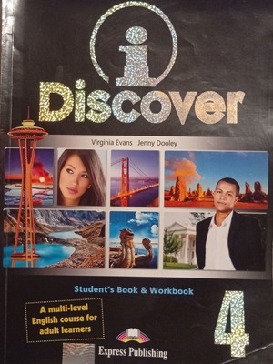 Discover 4 Student's Book & Workbook like new